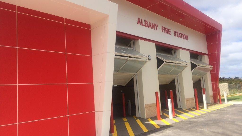 Wespray on Paving resurfacing Albany fire station