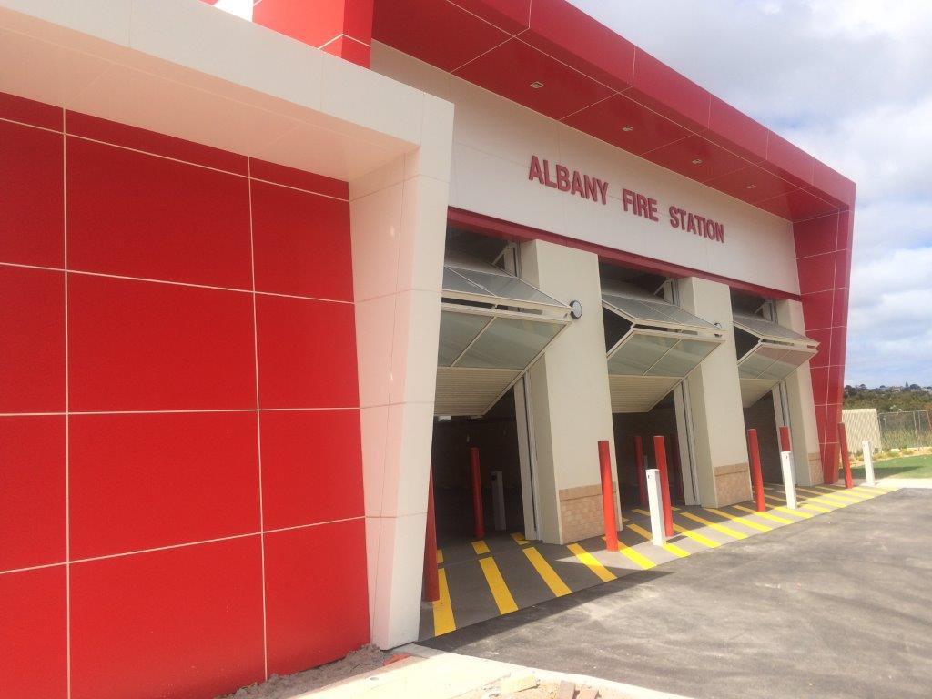 Wespray On Paving – Albany Fire Station