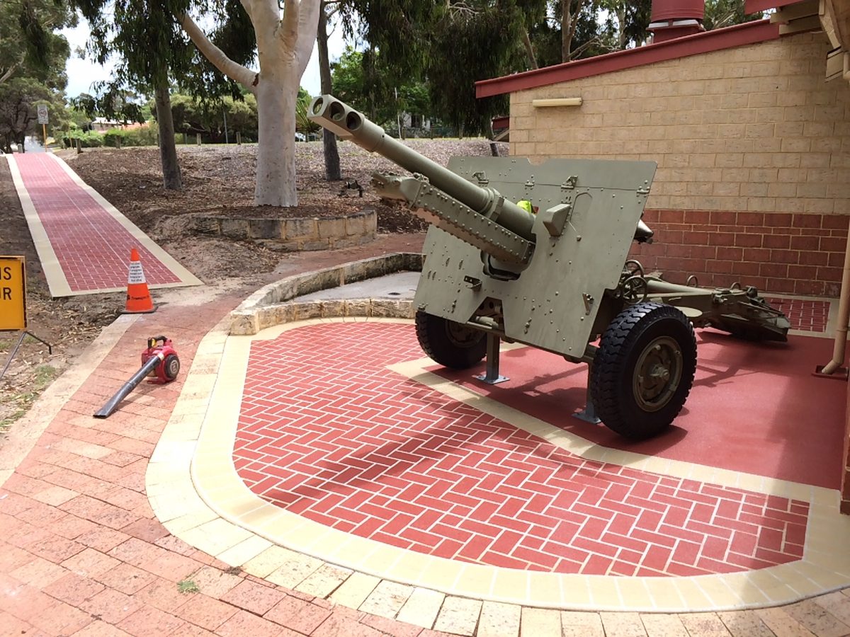 concrete paving