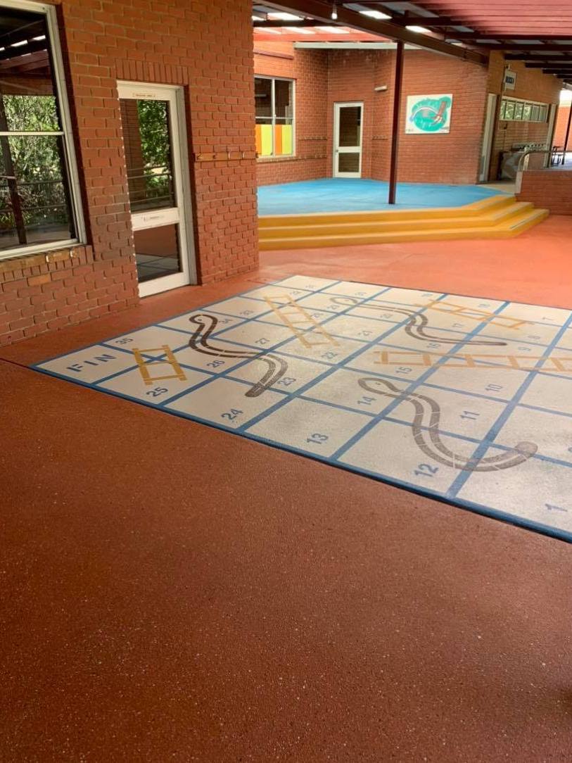 Decorative Resurfacing: Bullsbrook Secondary College