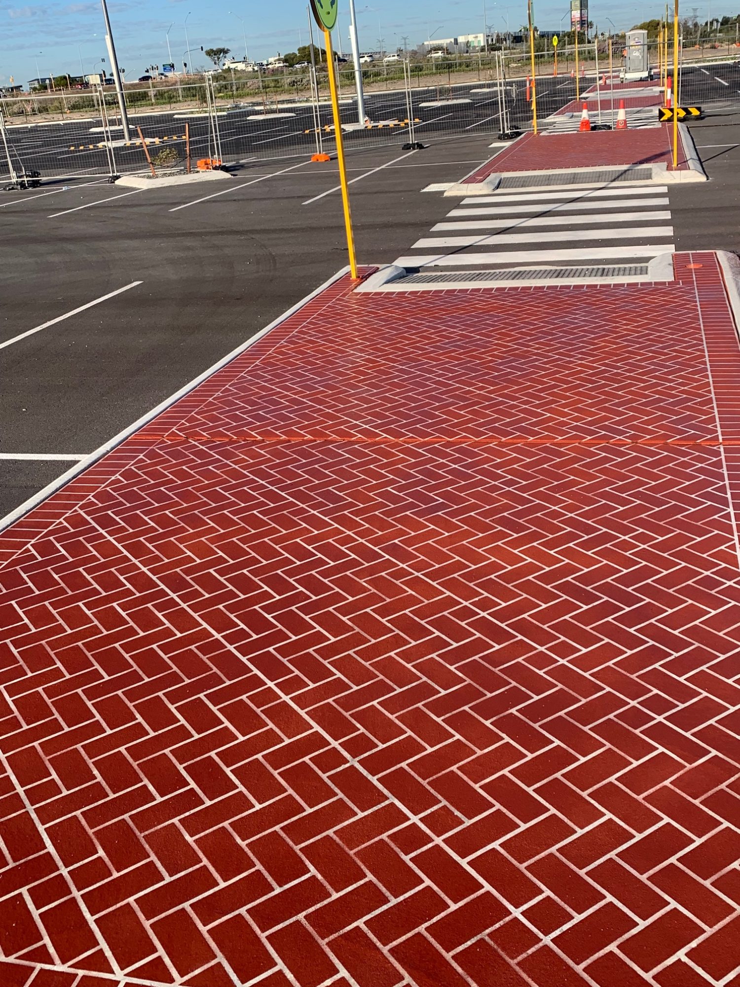 Armadale Road Project Red Herringbone 2